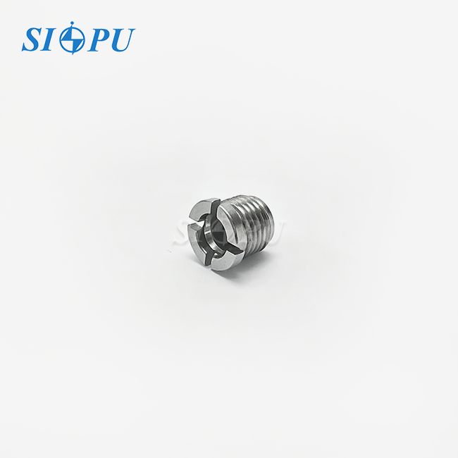 SMP Male Straight Thread Mount Connector